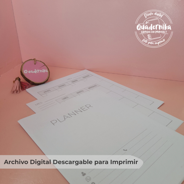 Planner perpetuo Medio oficio